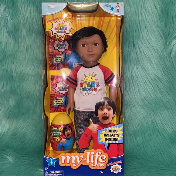 My Life As Ryan’s World 18” Posable Doll Figure - Picture 1 of 11